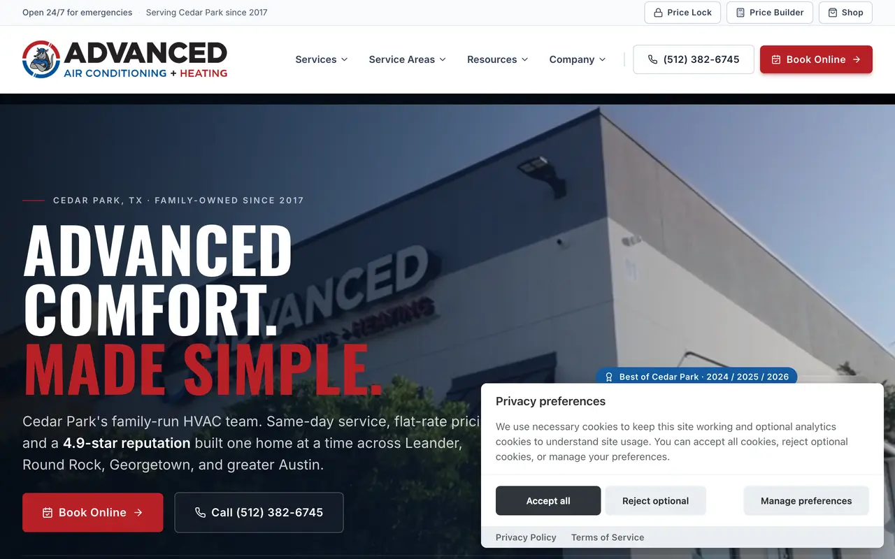 Customer Spotlight: Advanced Air's Escape From the $10K-a-Month Ad Treadmill Customer Spotlight: Advanced Air's Escape From the $10K-a-Month Ad Treadmill - Sponsor Spotlight article on JustStartAI